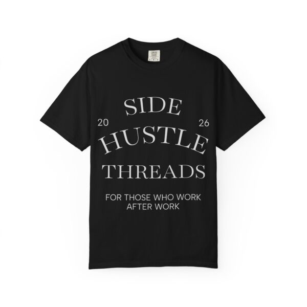 Side Hustle Threads Tee - Dark - Image 46