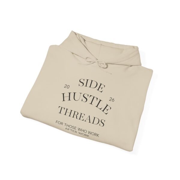 Side Hustle Threads Hoodie - Light - Image 11