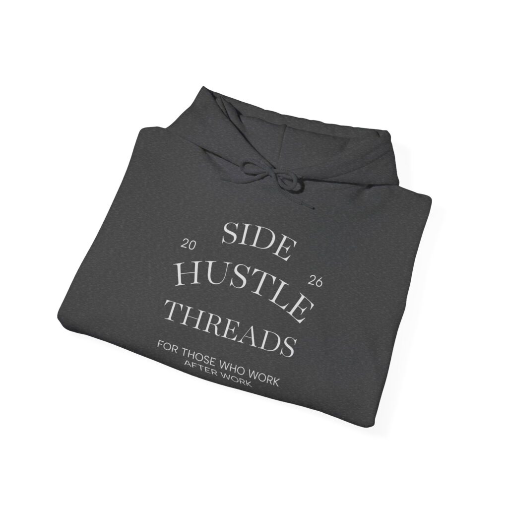 Side Hustle Threads Hoodie - Dark