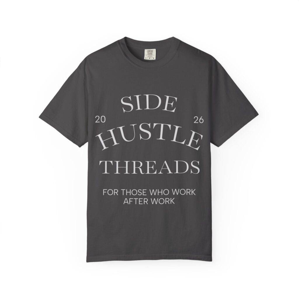 Side Hustle Threads Tee - Dark