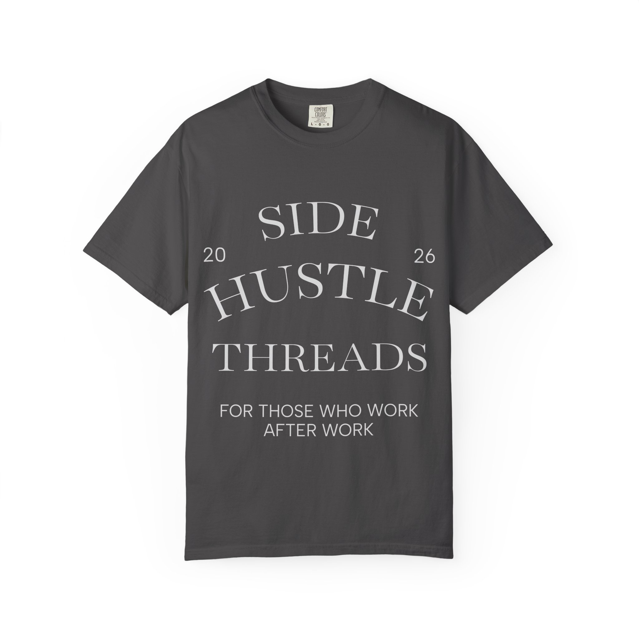 Side Hustle Threads Tee - Dark - Image 41