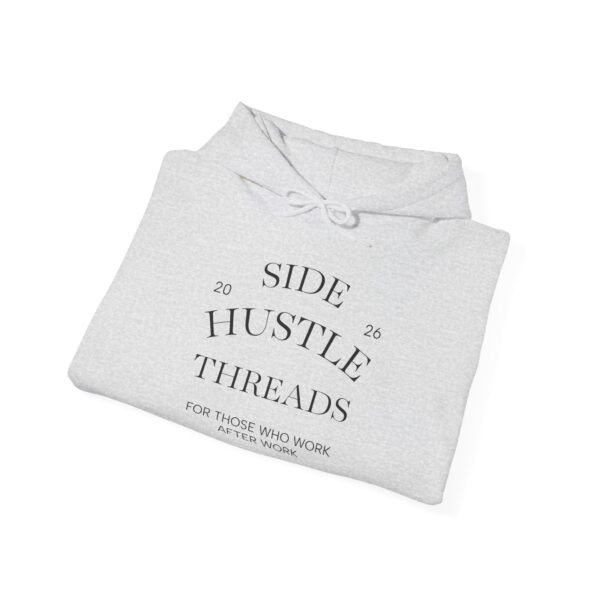 Side Hustle Threads Hoodie - Light - Image 3