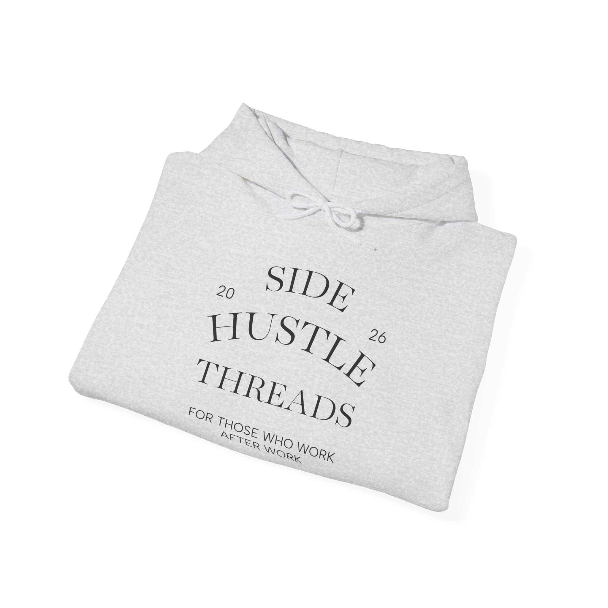 Side Hustle Threads Hoodie - Light - Image 3