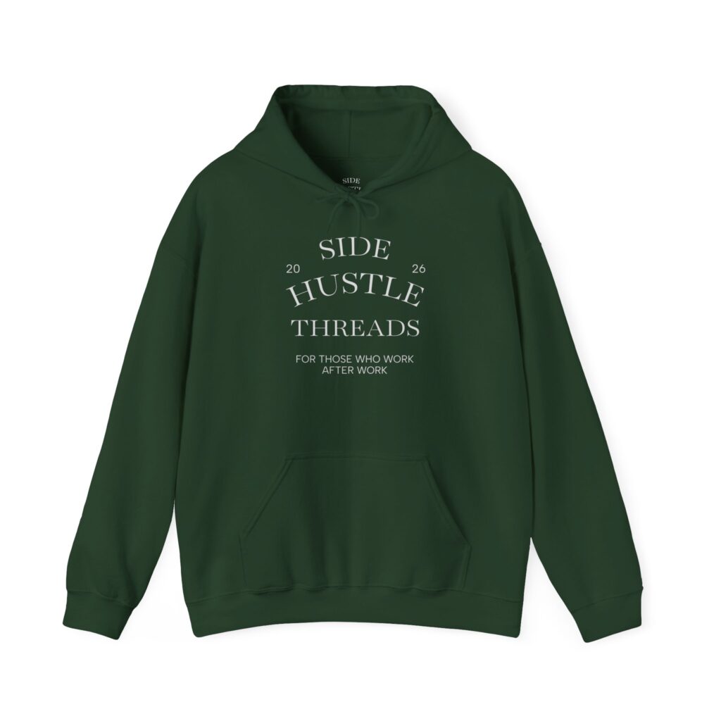 Side Hustle Threads Hoodie - Dark