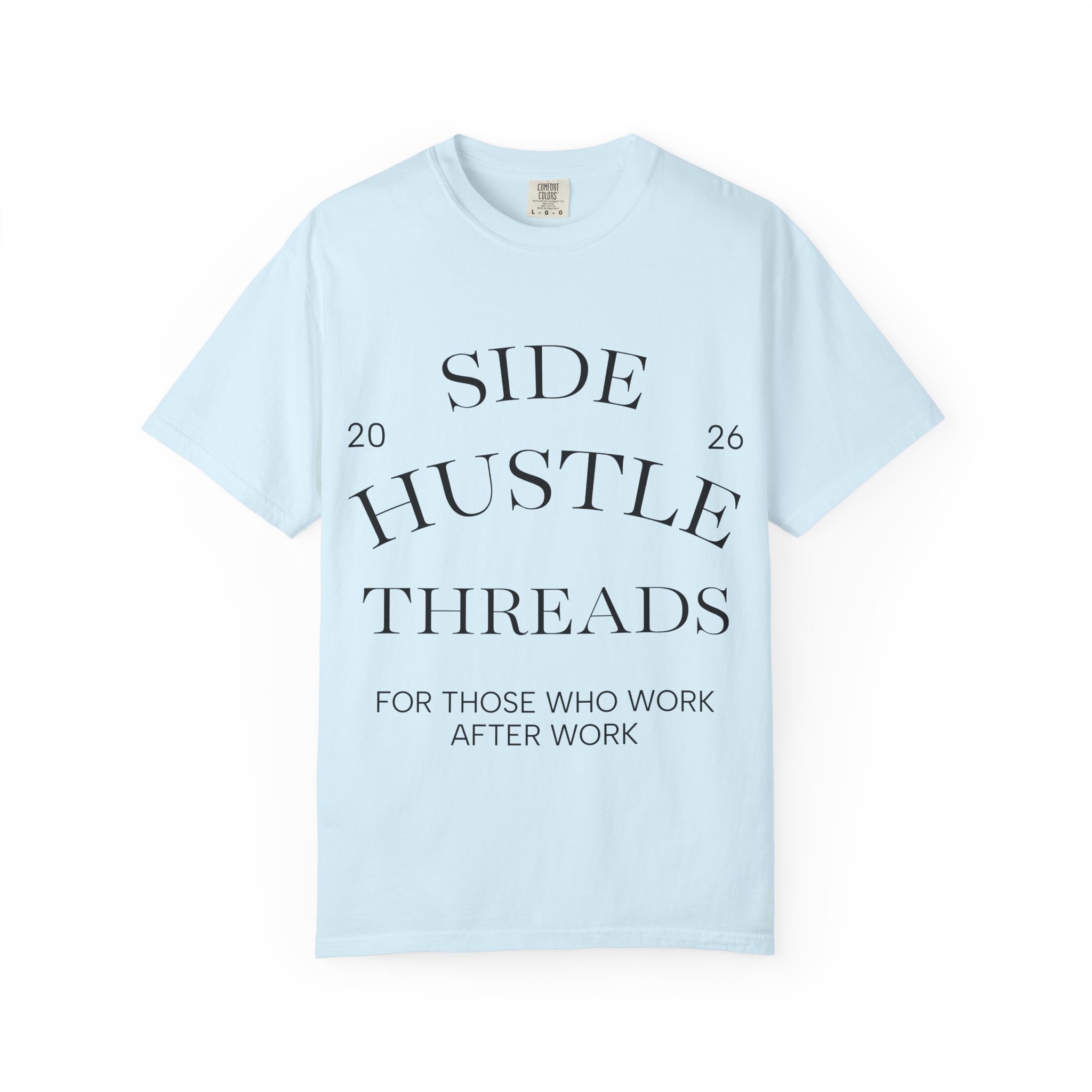 Side Hustle Threads Tee - Light - Image 46