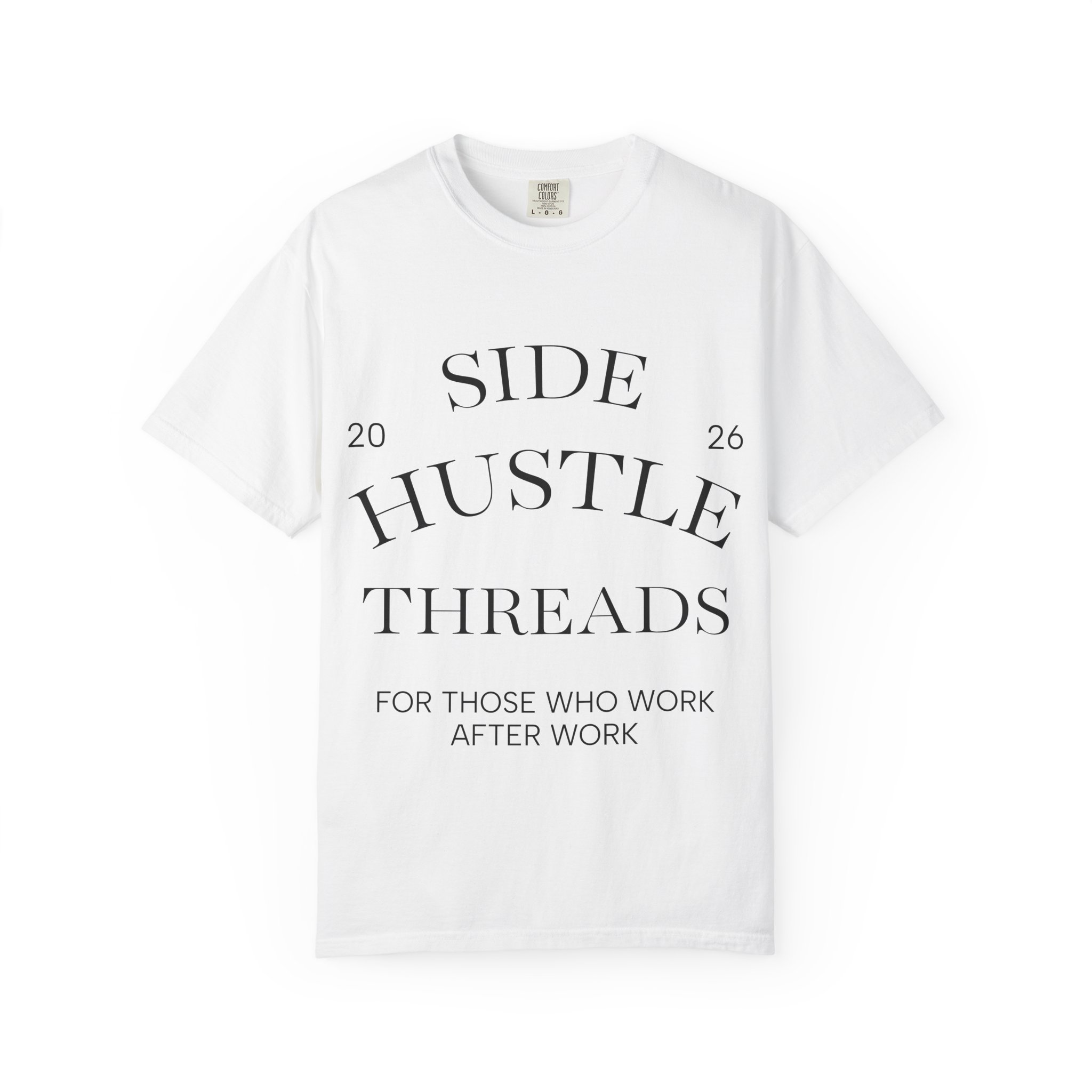 Side Hustle Threads Tee - Light - Image 6
