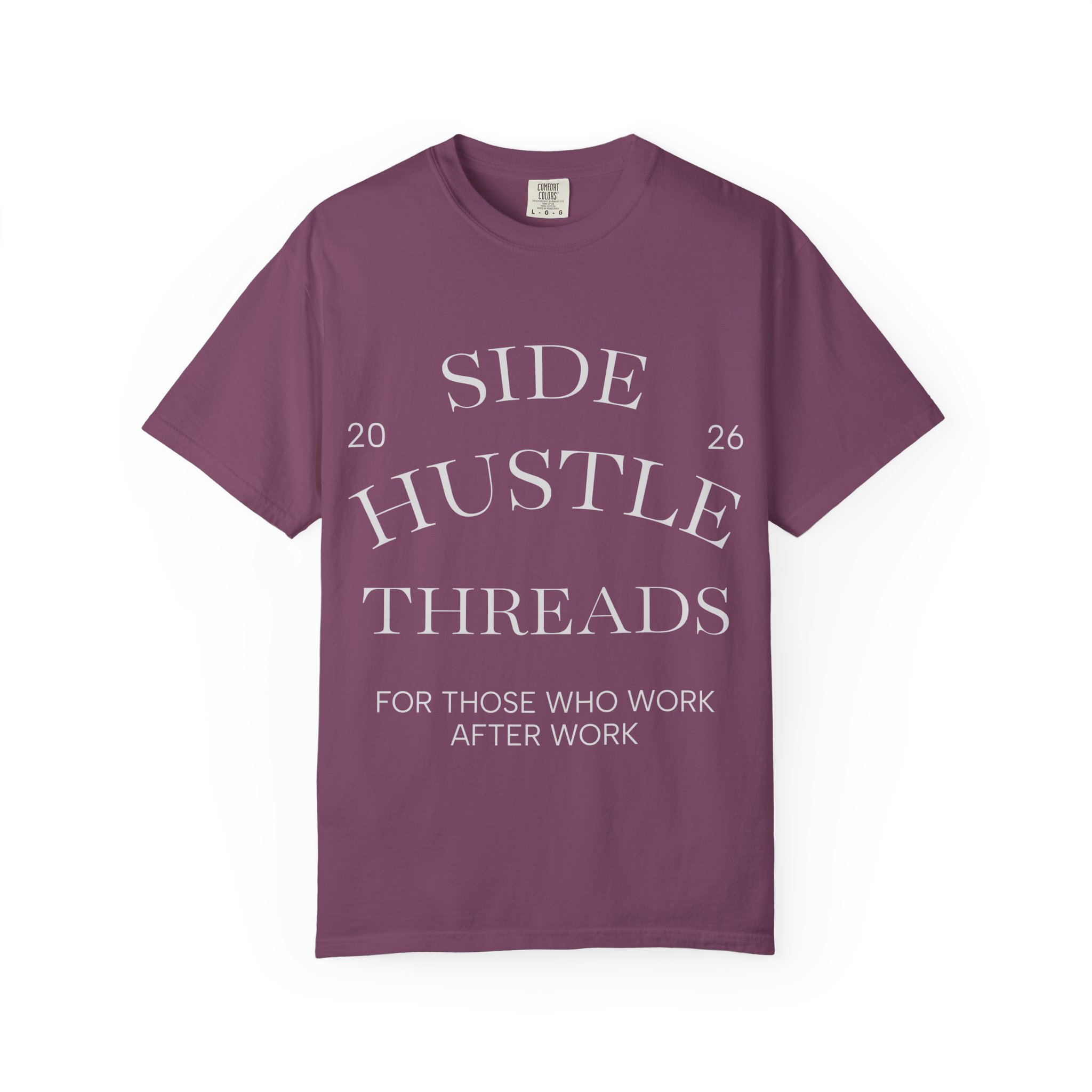 Side Hustle Threads Tee - Dark - Image 56