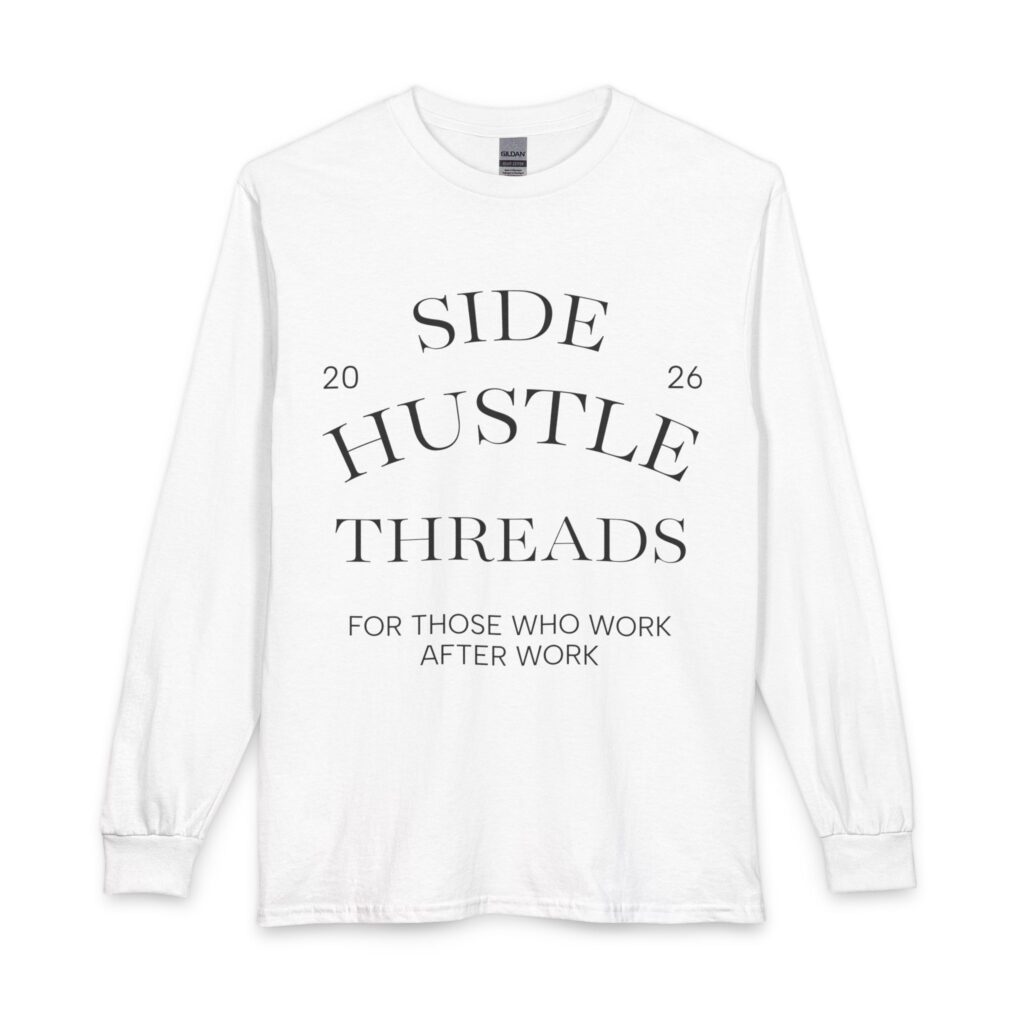 Side Hustle Threads Long Sleeve - Light