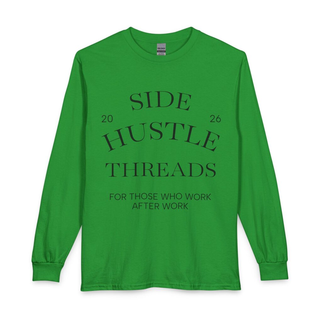 Side Hustle Threads Long Sleeve - Light