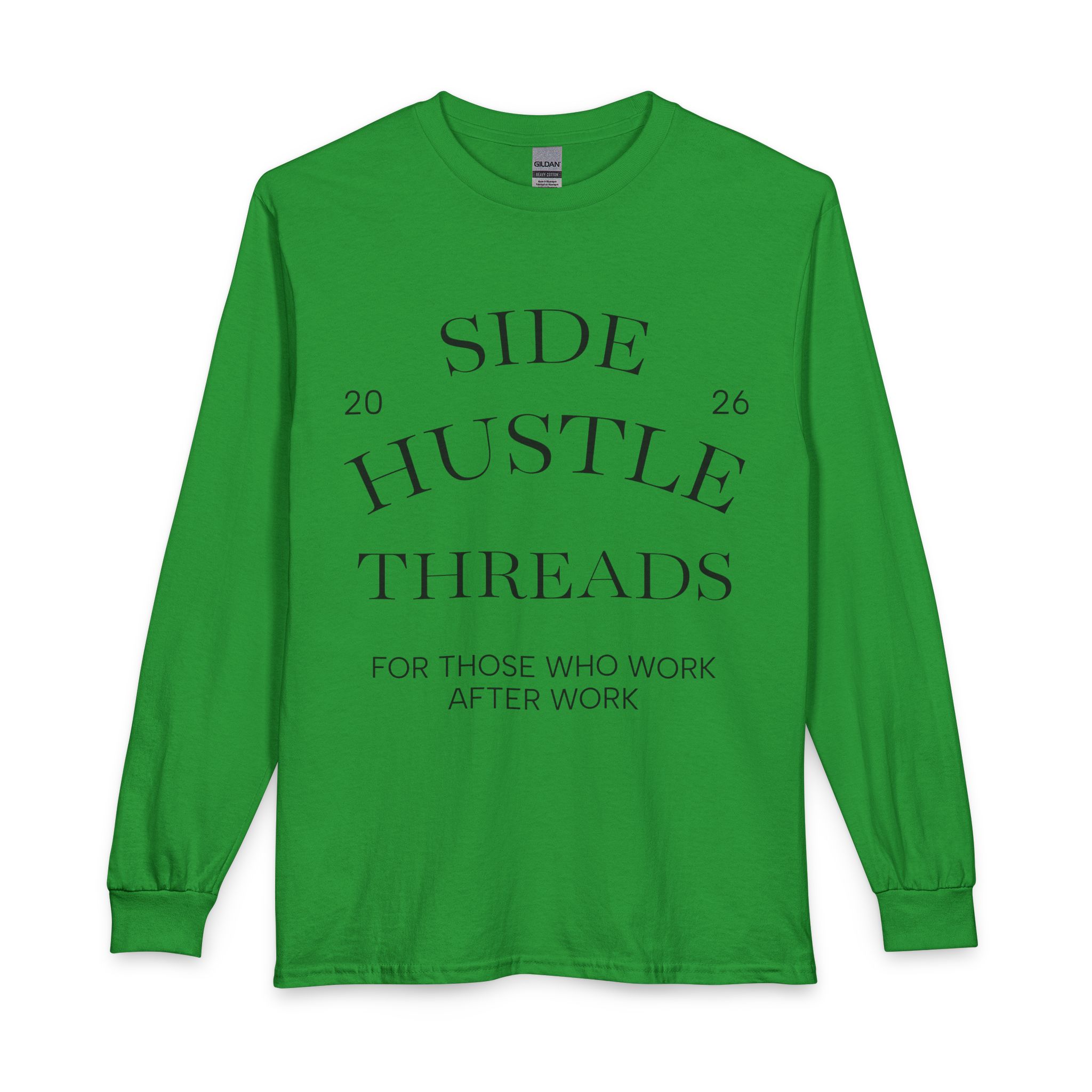 Side Hustle Threads Long Sleeve - Light - Image 7