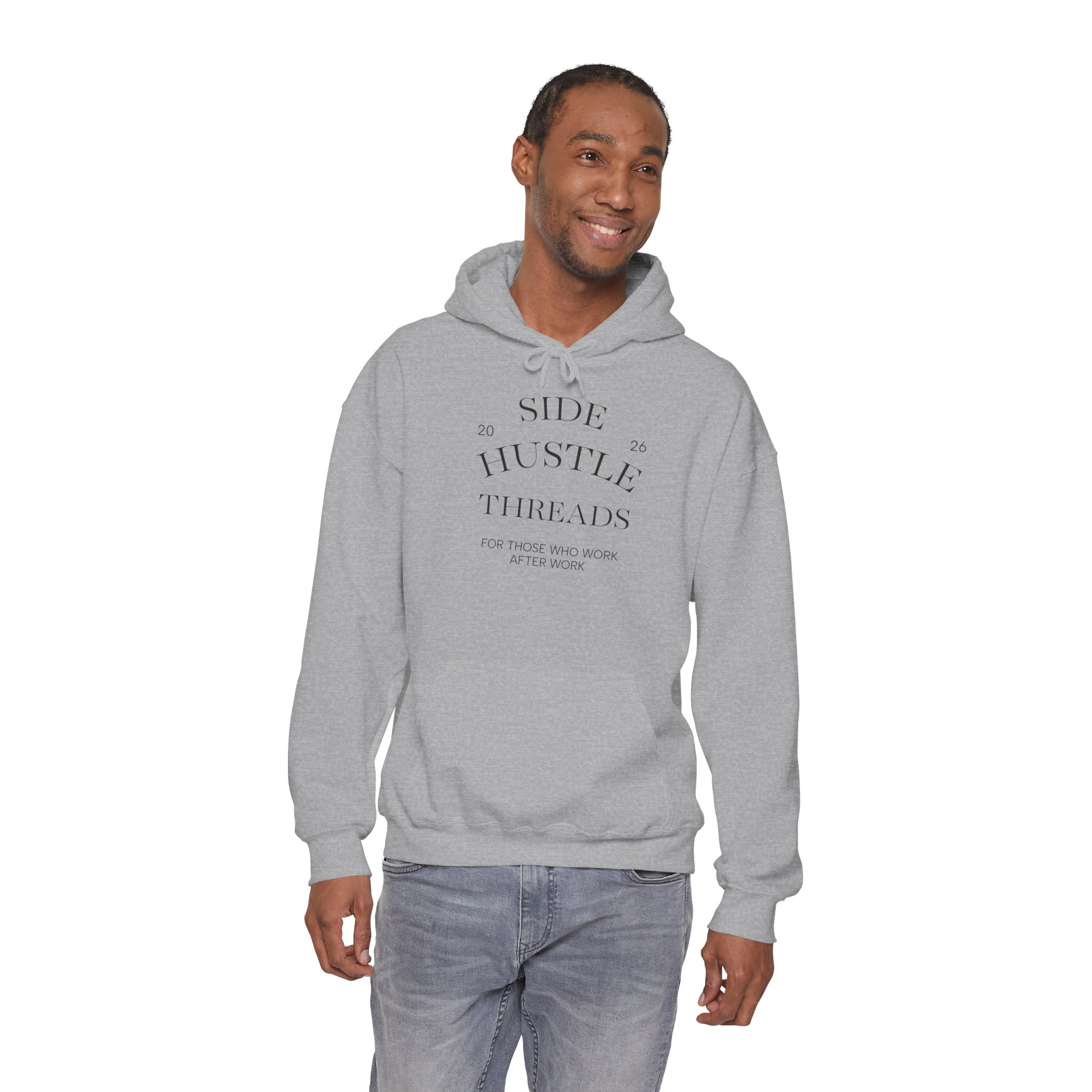 Side Hustle Threads Hoodie - Light - Image 16