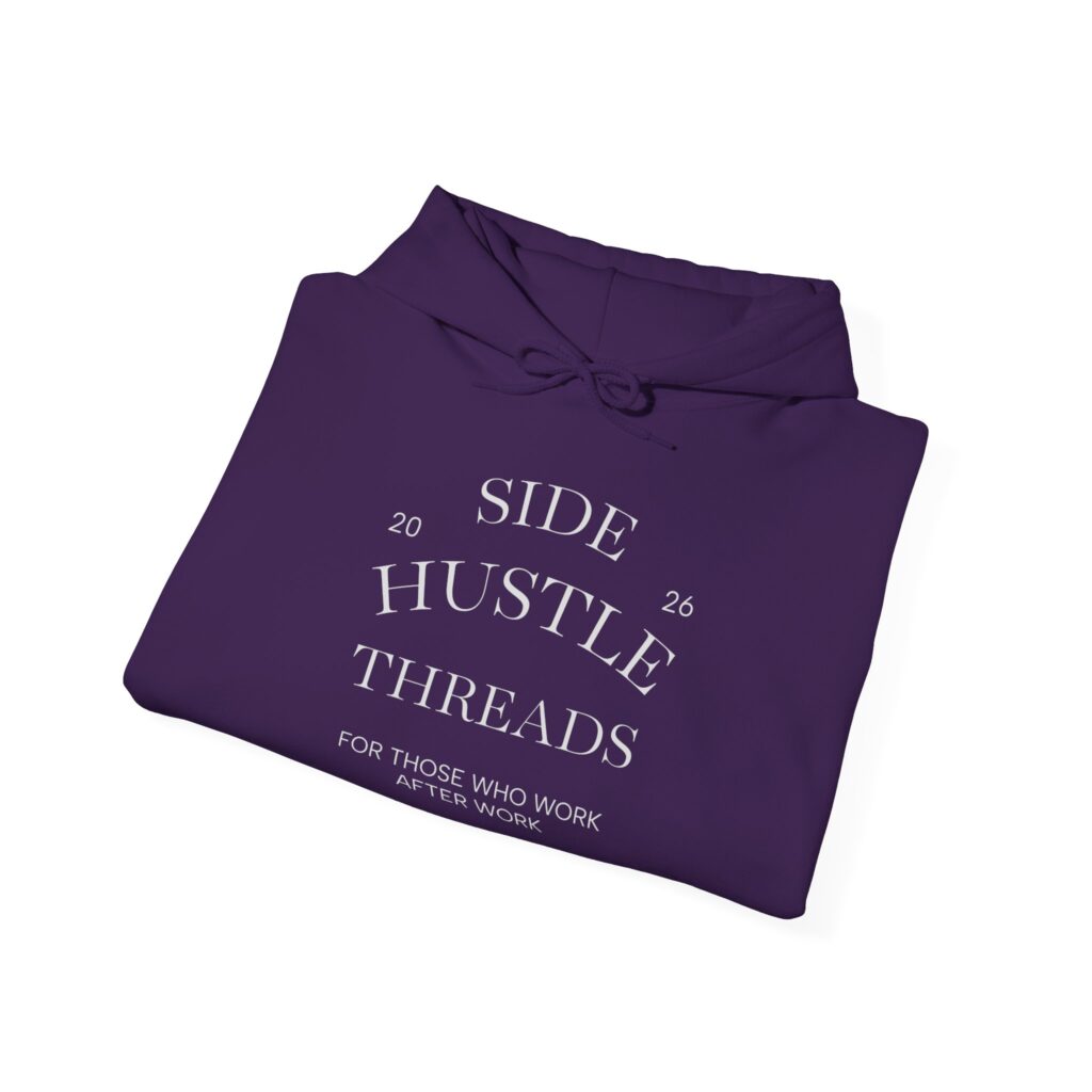 Side Hustle Threads Hoodie - Dark