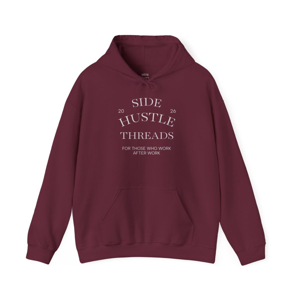 Side Hustle Threads Hoodie - Dark