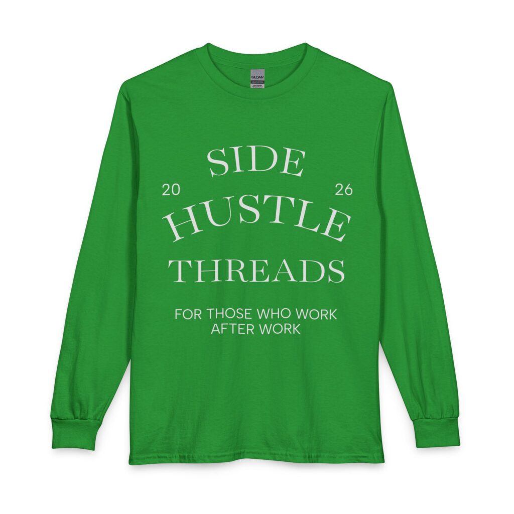 Side Hustle Threads Long Sleeve - Dark