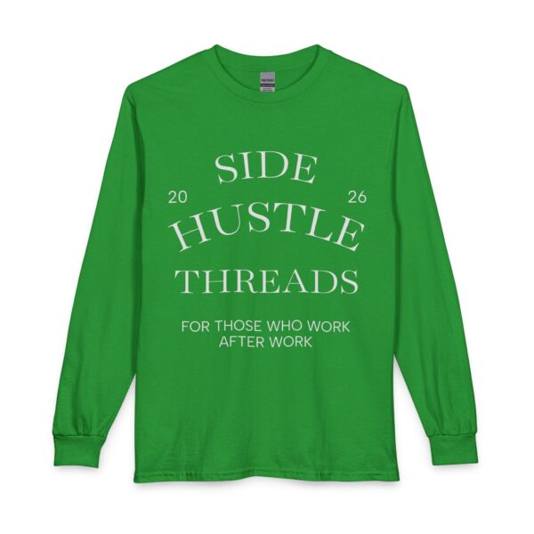 Side Hustle Threads Long Sleeve - Dark - Image 4