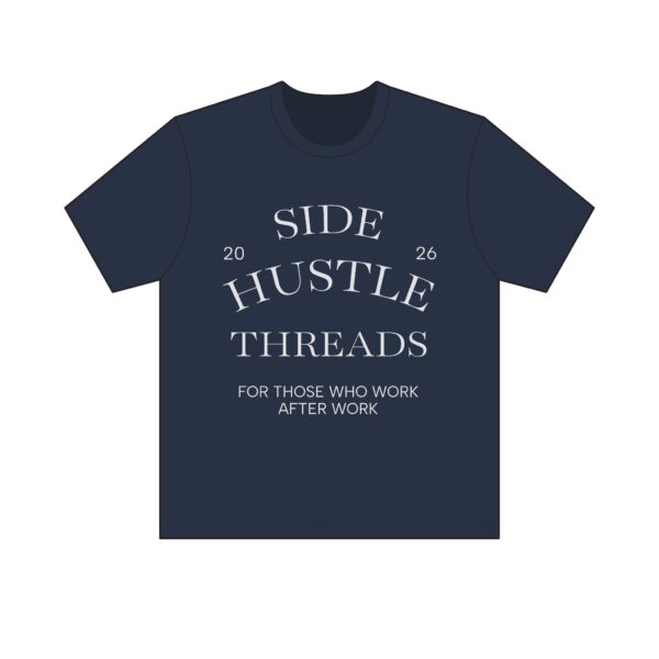 Side Hustle Threads Crew Tee – Dark - Image 13