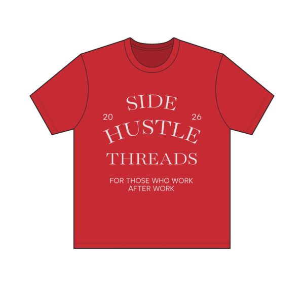 Side Hustle Threads Crew Tee – Dark - Image 17