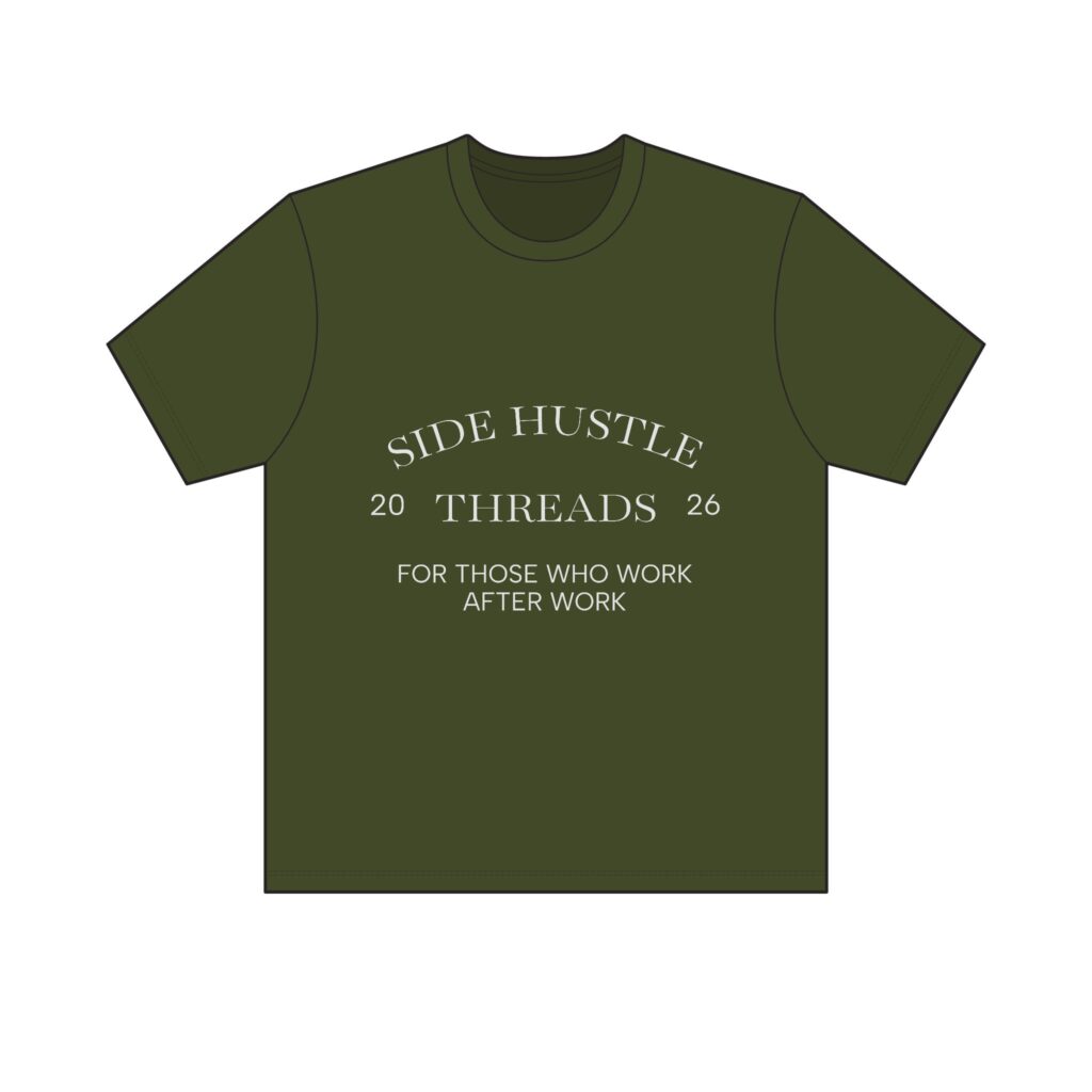 Side Hustle Threads Classic Crew Tee - Dark