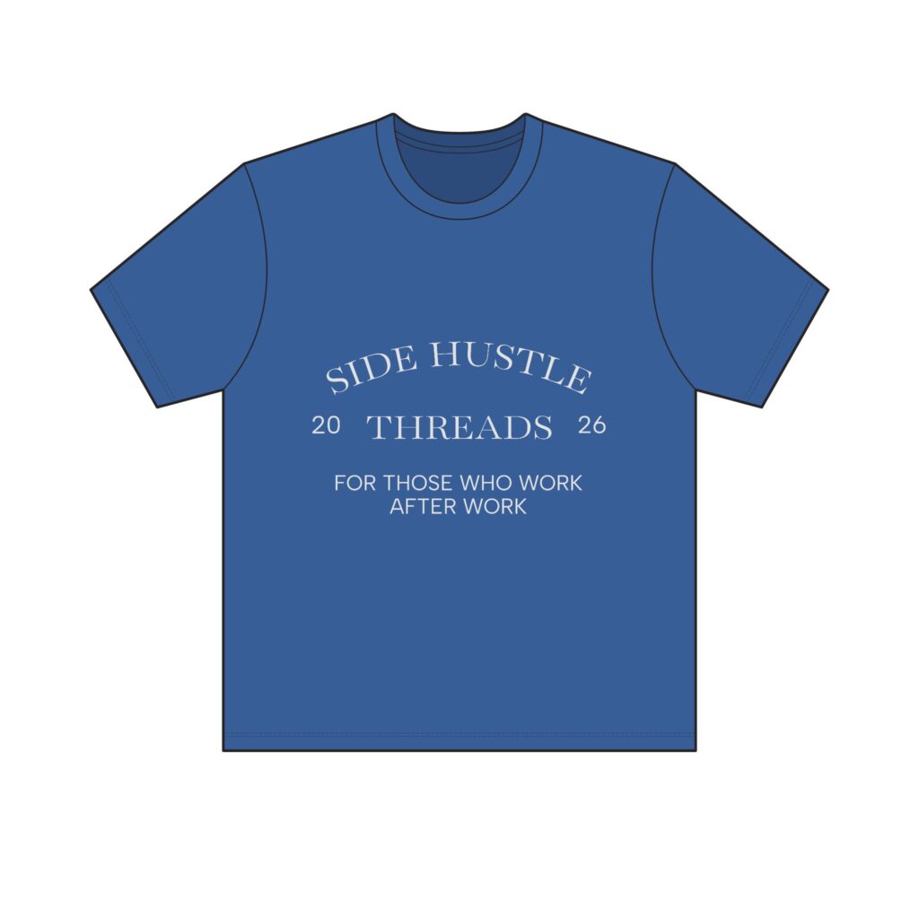 Side Hustle Threads Classic Crew Tee - Dark