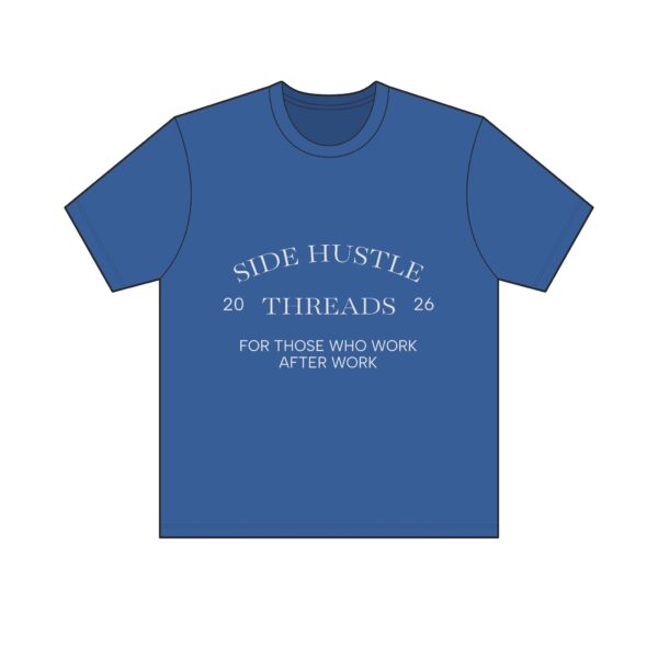 Side Hustle Threads Classic Crew Tee - Dark - Image 15