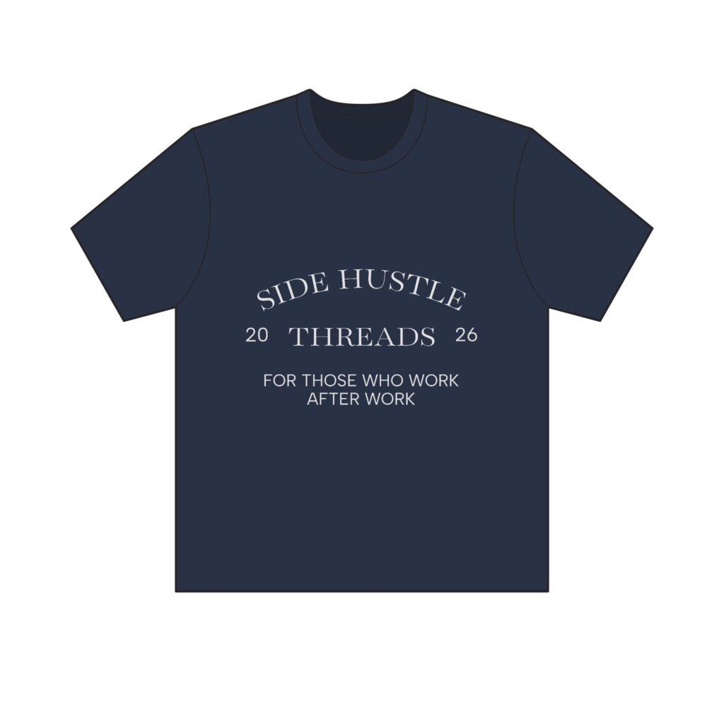 Side Hustle Threads Classic Crew Tee - Dark