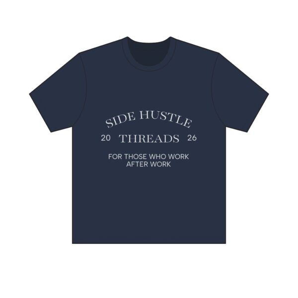 Side Hustle Threads Classic Crew Tee - Dark - Image 17