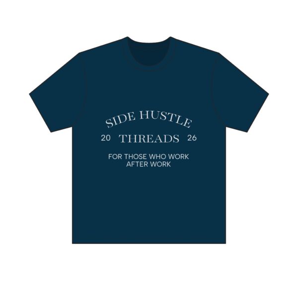 Side Hustle Threads Classic Crew Tee - Dark - Image 19