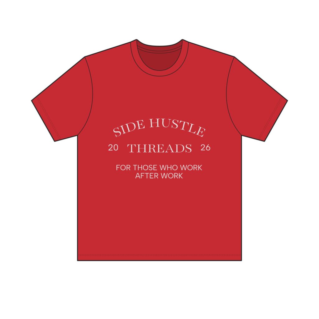 Side Hustle Threads Classic Crew Tee - Dark