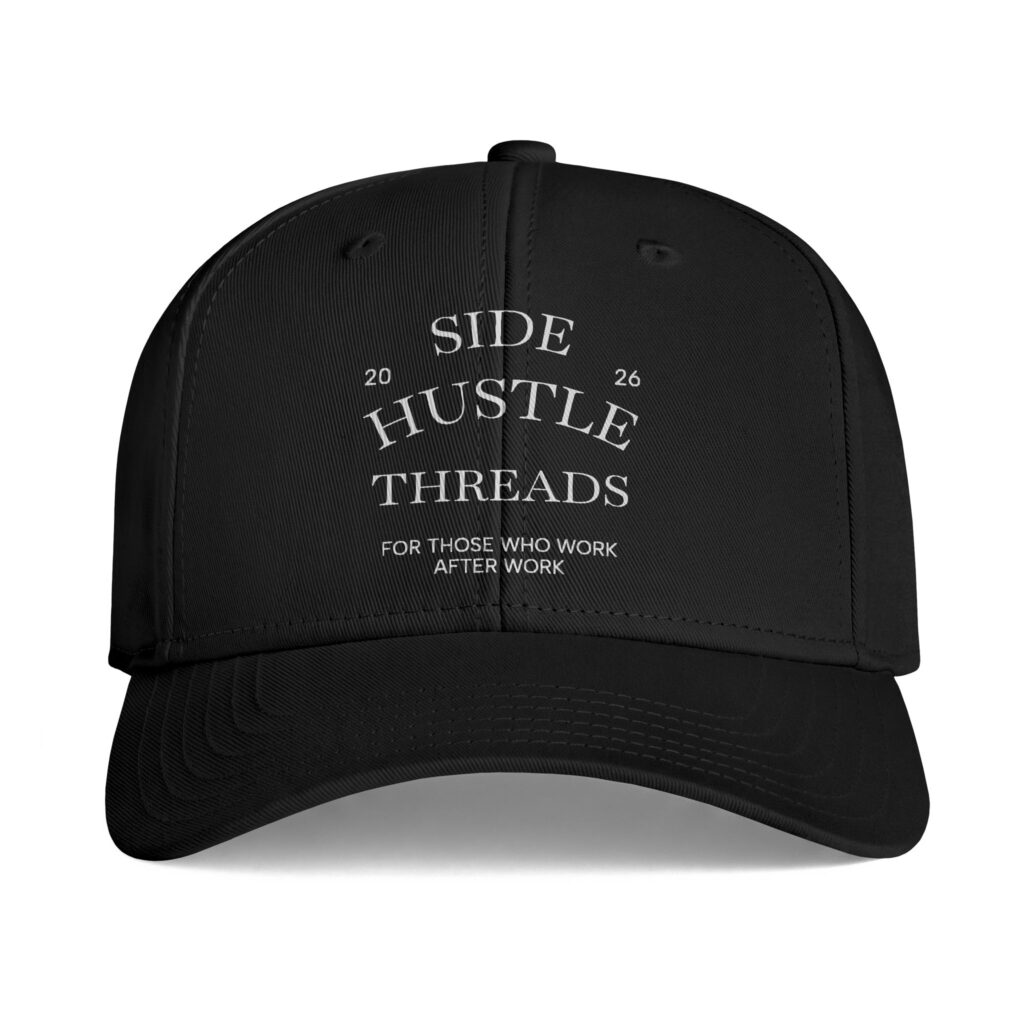 Side Hustle Threads Cap - Dark