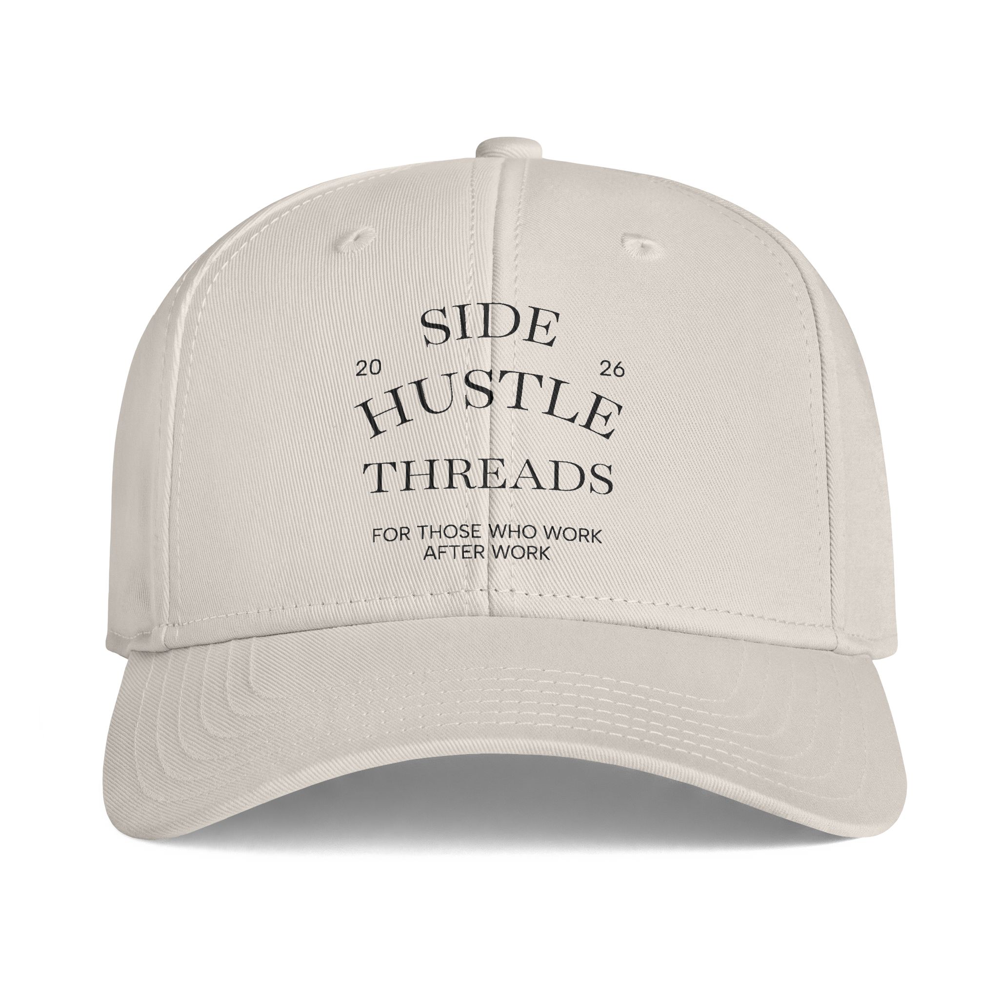 Side Hustle Threads Cap - Light - Image 2