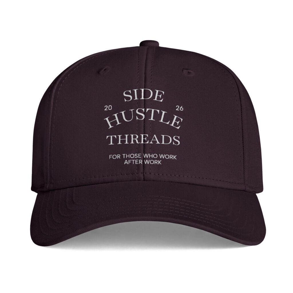 Side Hustle Threads Cap - Dark