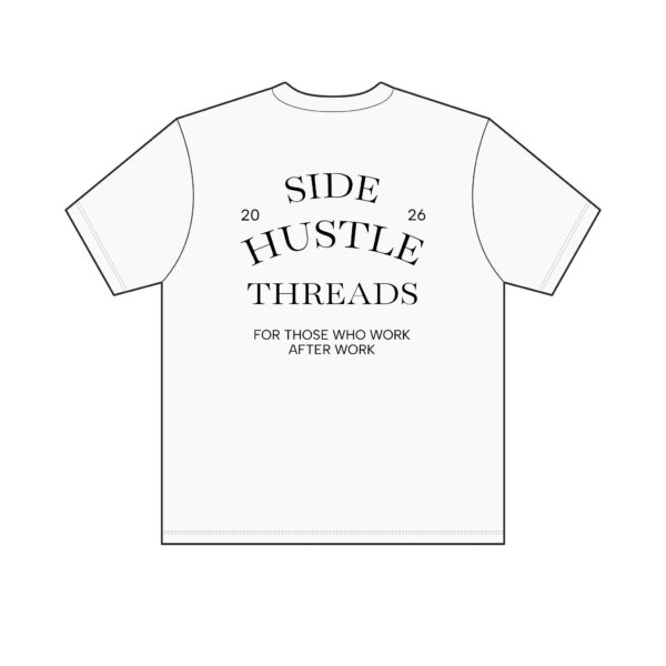 "Stop Overthinking Start Building" Tee — Light - Image 4