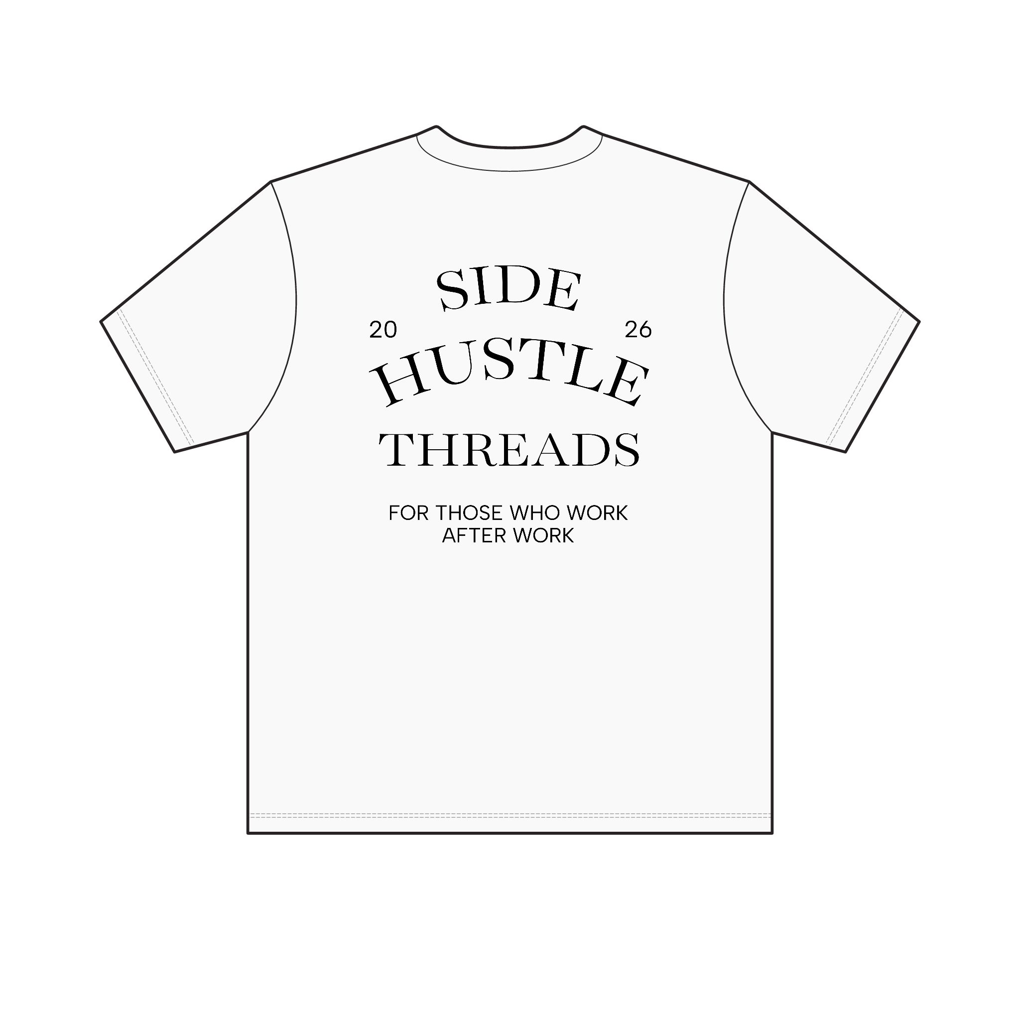 "Stop Overthinking Start Building" Tee — Light - Image 4