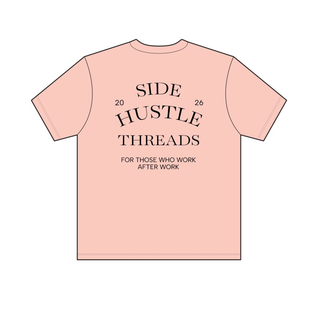 "Stop Overthinking Start Building" Tee — Light