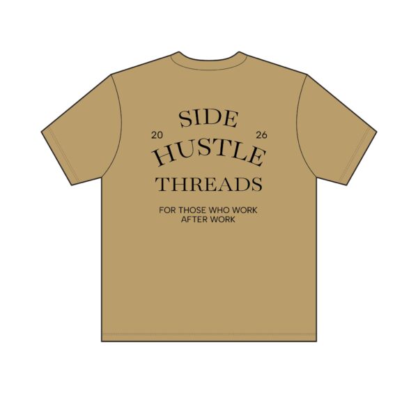 "Stop Overthinking Start Building" Tee — Light - Image 8