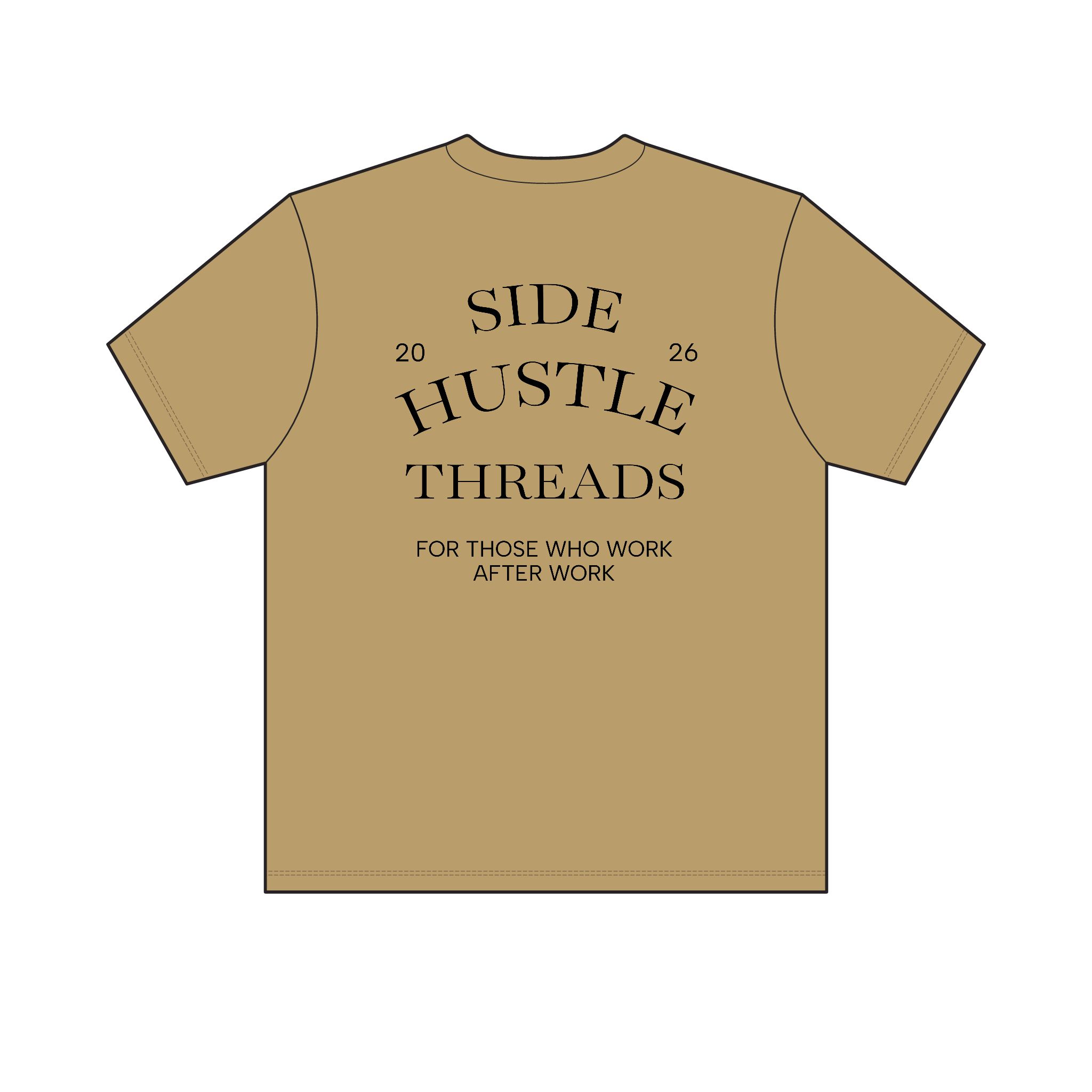 "Stop Overthinking Start Building" Tee — Light - Image 8