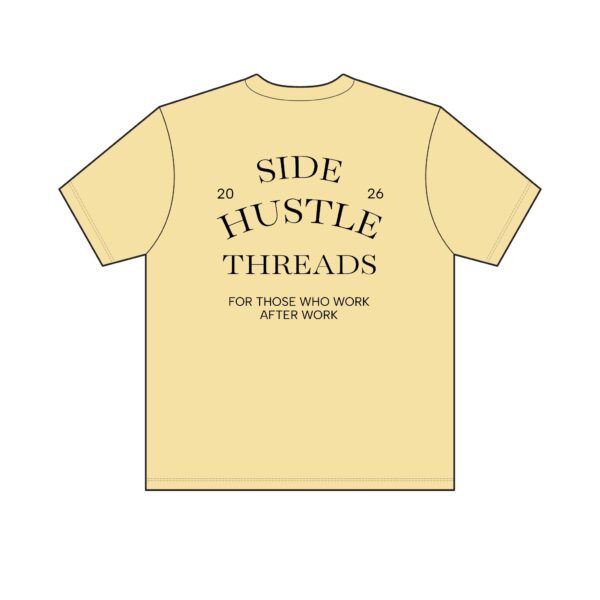 "Stop Overthinking Start Building" Tee — Light - Image 10