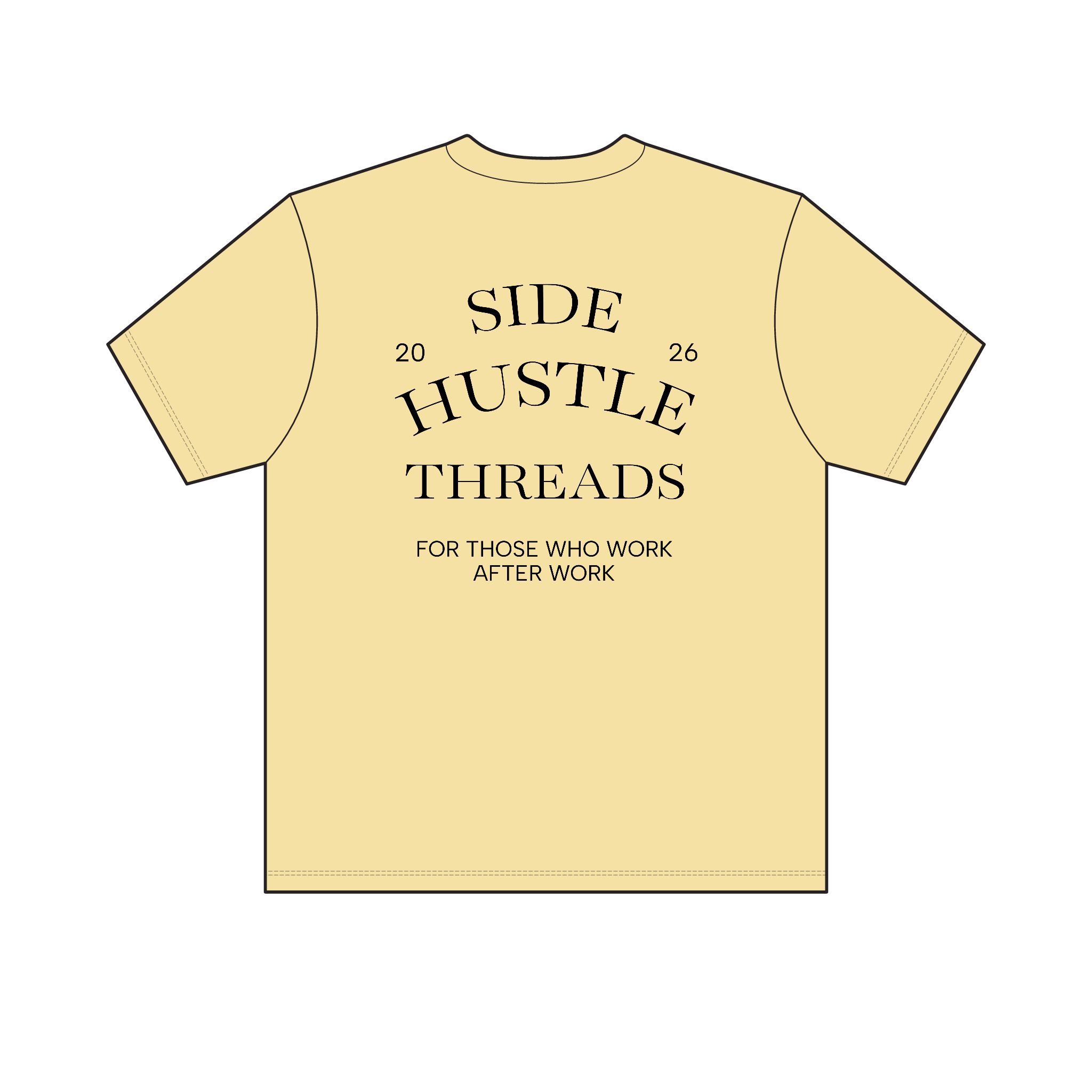 "Stop Overthinking Start Building" Tee — Light - Image 10