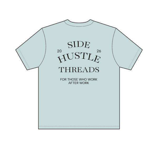 "Stop Overthinking Start Building" Tee — Light - Image 14