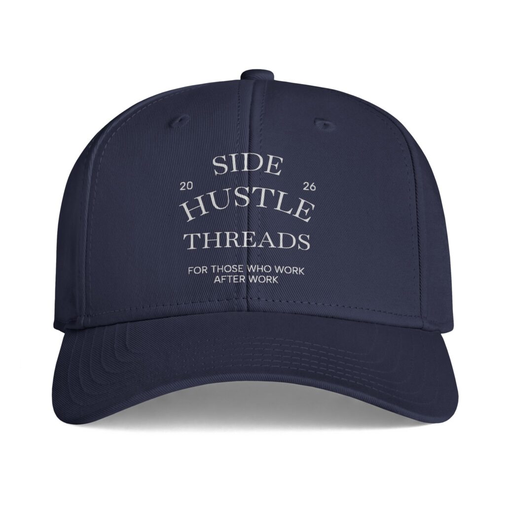 Side Hustle Threads Cap - Dark