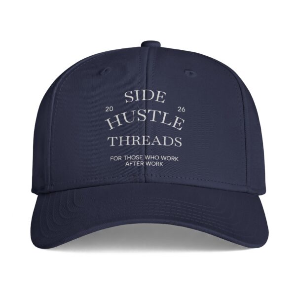 Side Hustle Threads Cap - Dark - Image 4