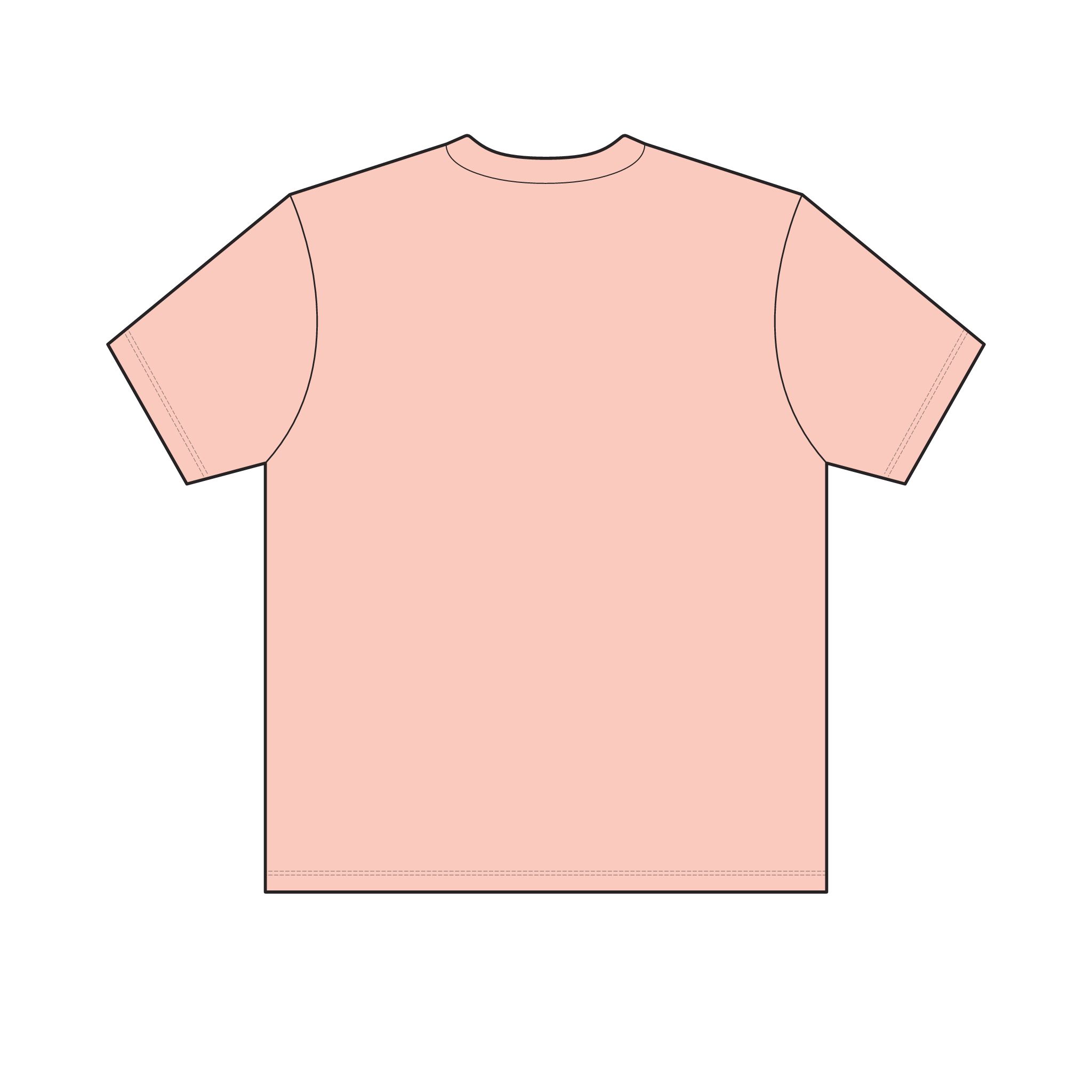 Side Hustle Threads Crew Tee – Light - Image 6