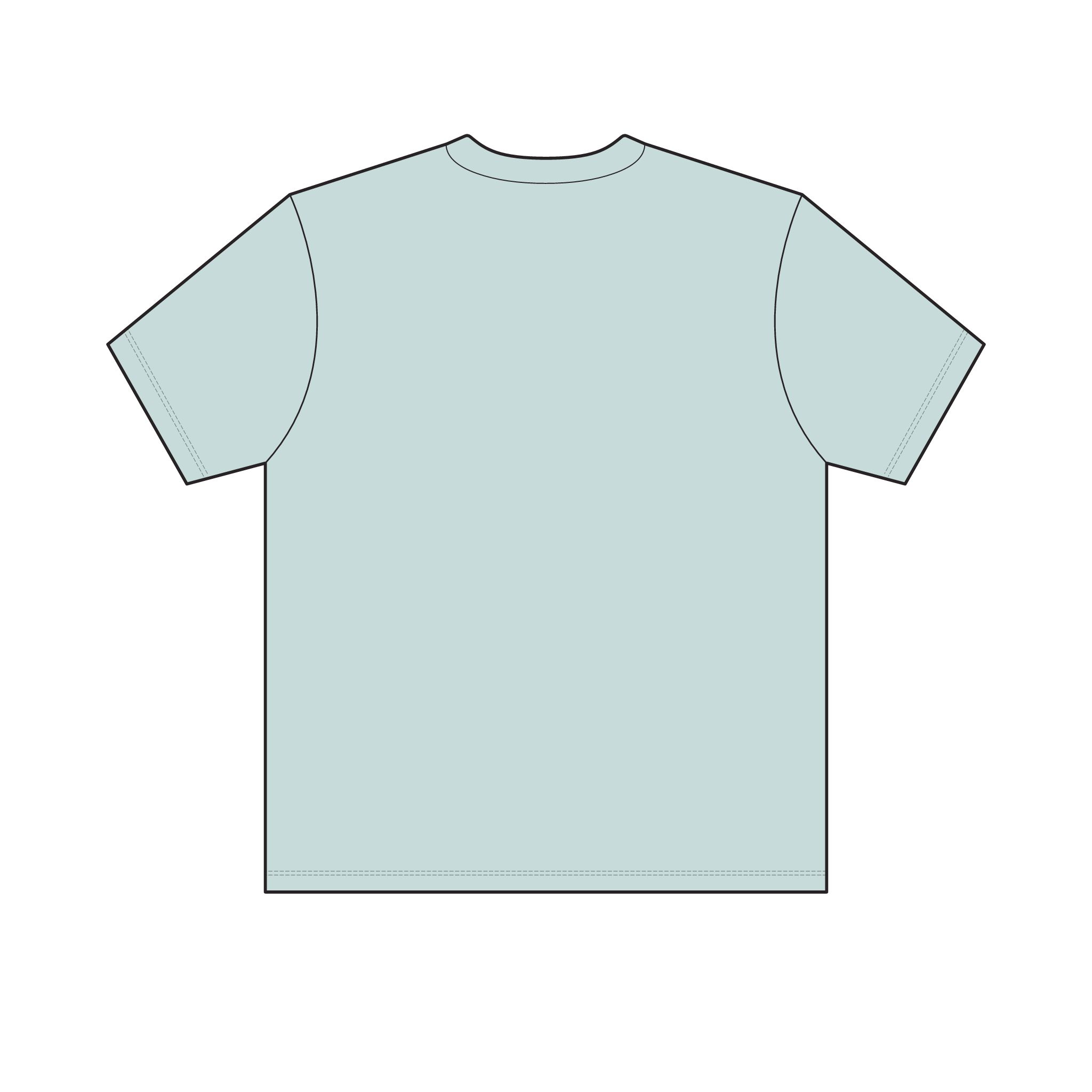 Side Hustle Threads Crew Tee – Light - Image 16
