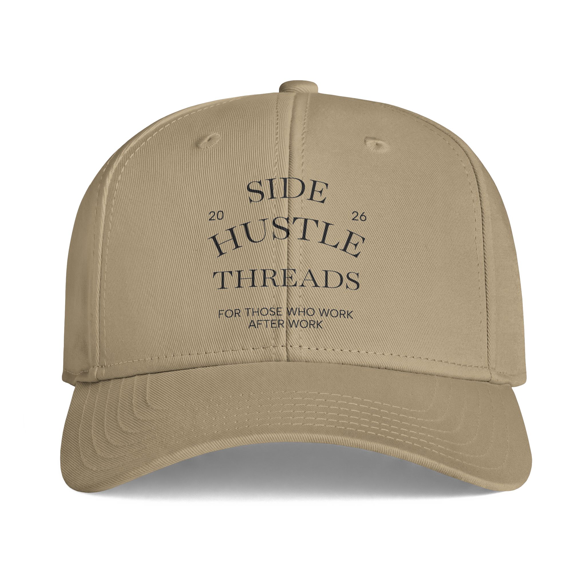 Side Hustle Threads Cap - Light - Image 3