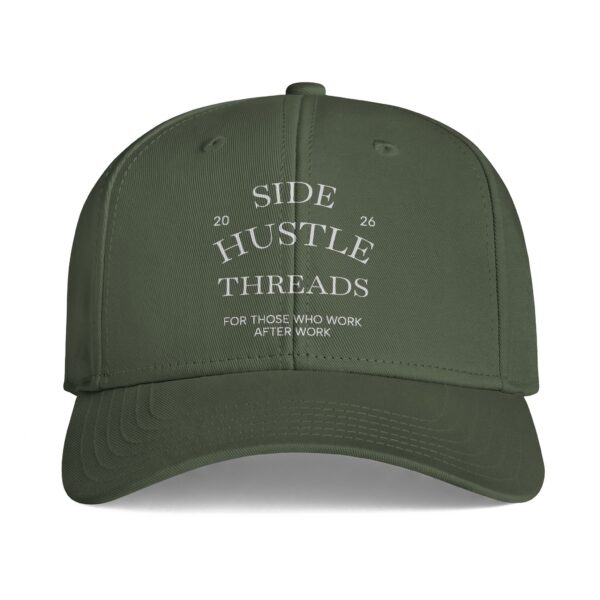 Side Hustle Threads Cap - Dark - Image 7