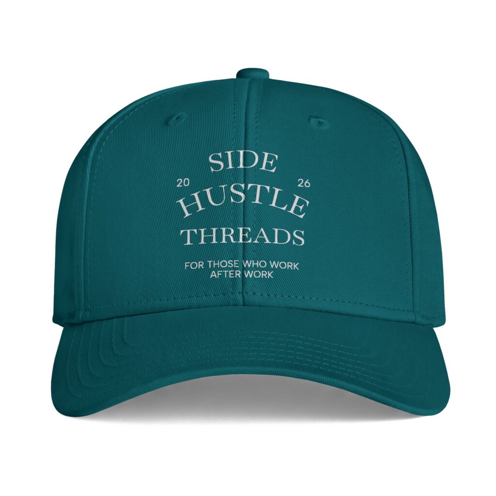 Side Hustle Threads Cap - Dark
