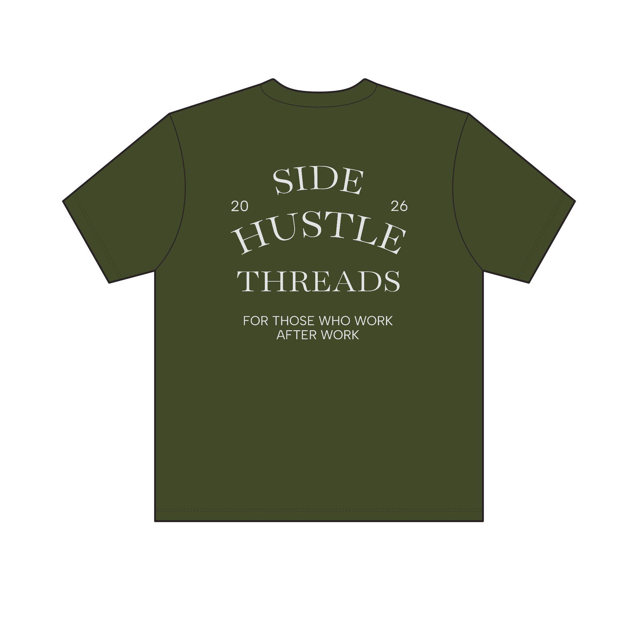 "Stop Overthinking Start Building" Tee — Dark - Image 6