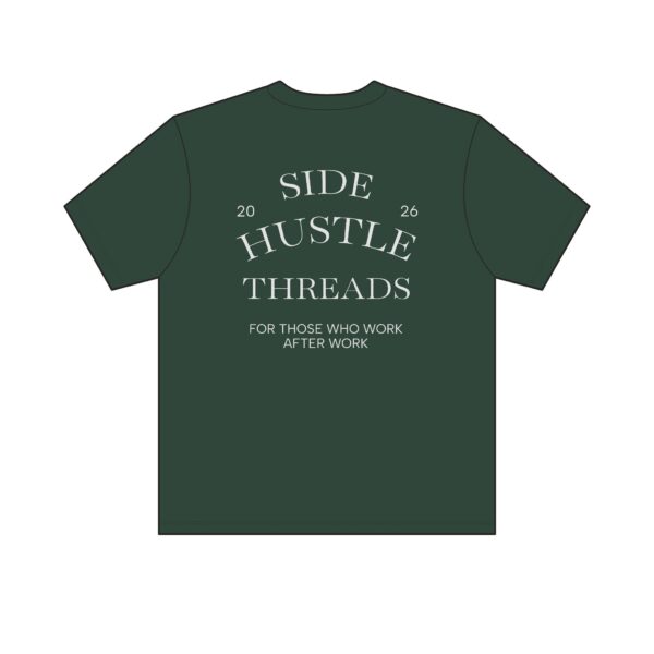 "Stop Overthinking Start Building" Tee — Dark - Image 8