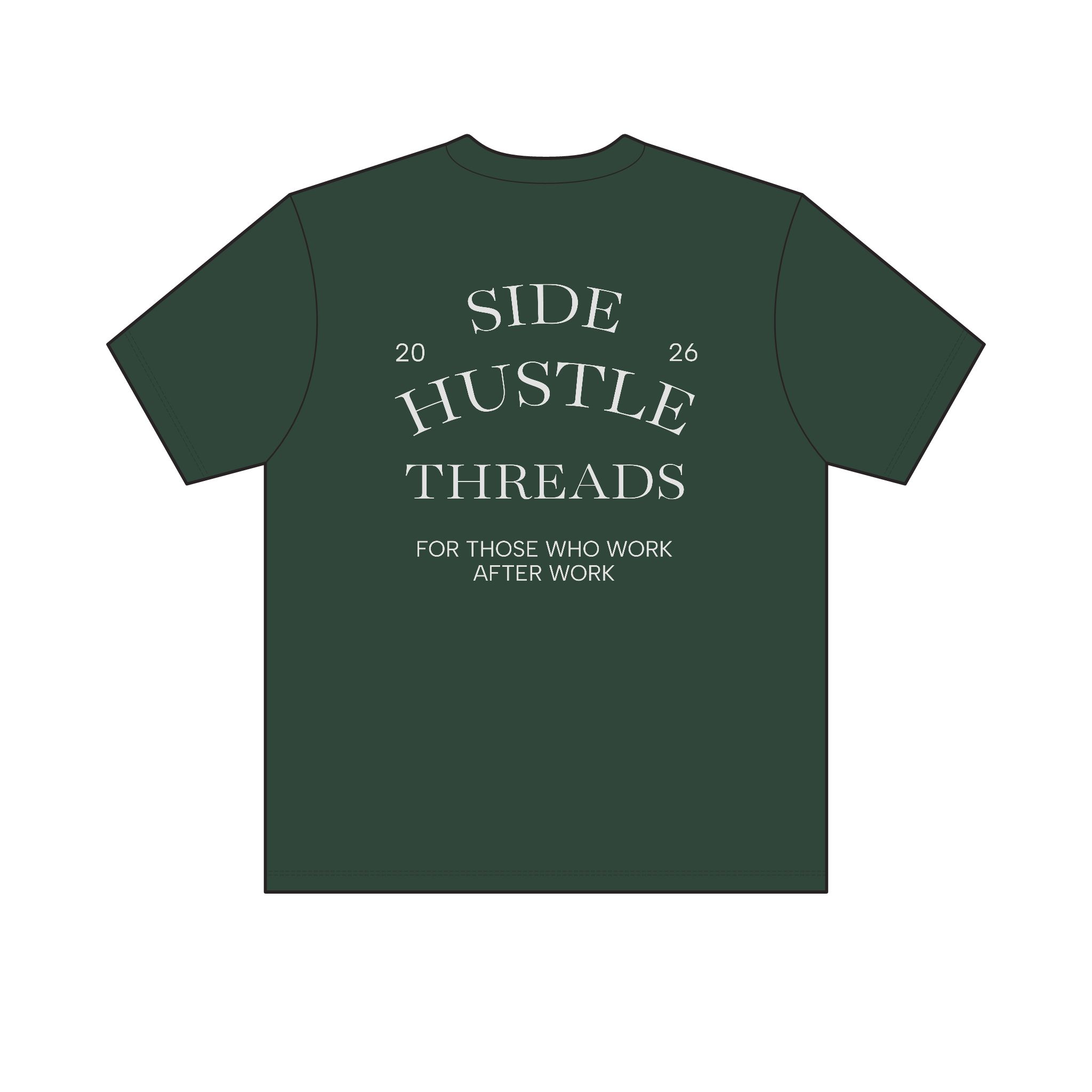 "Stop Overthinking Start Building" Tee — Dark - Image 8