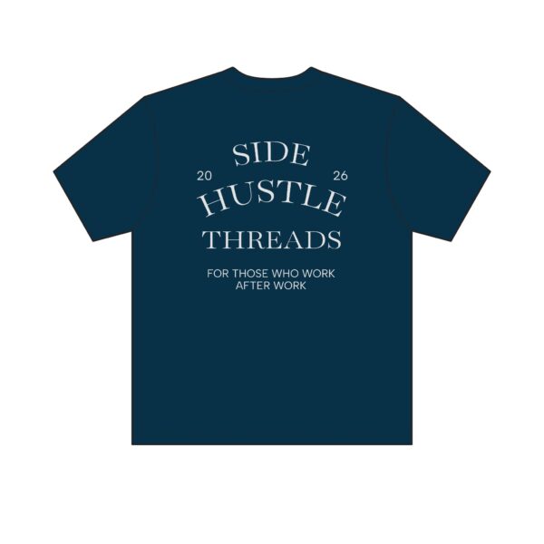 "Stop Overthinking Start Building" Tee — Dark - Image 14